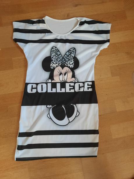 Minnie šaty s krátkym rukávom, s