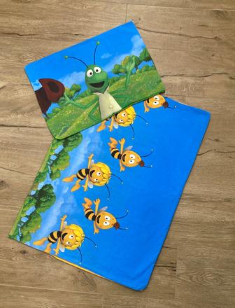 Včielka maja obliečky do postieľky, šírka (cm): 90,dĺžka (cm): 130