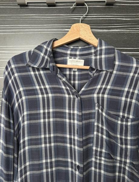 Károvaná košeľa, pull&bear,xs