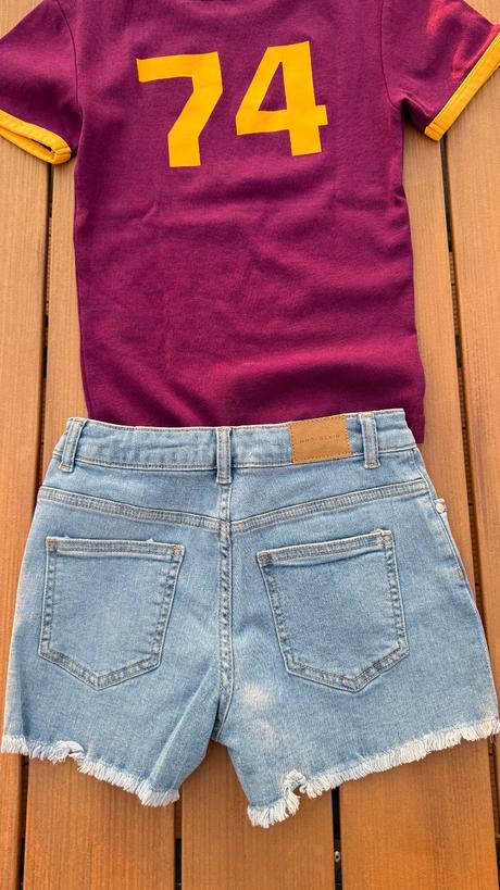 Mango kids riflové kraťasy, mango,152