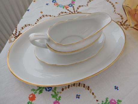 Čechoslovákia tanier+omáčkovník,miska,