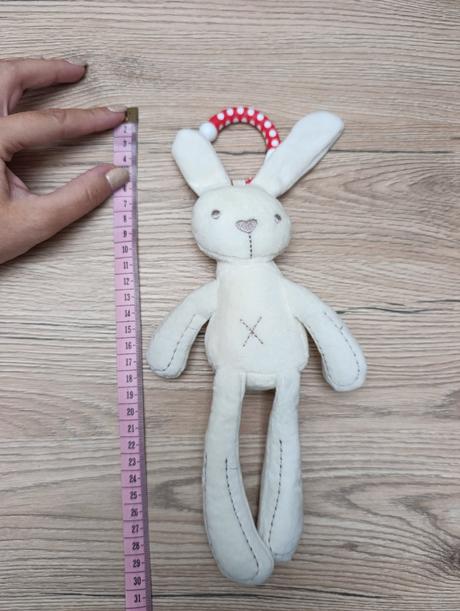 Plyšová hrkálka zajko alebo macko, 