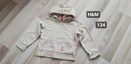 Mikina s kapucňou, h&m,134