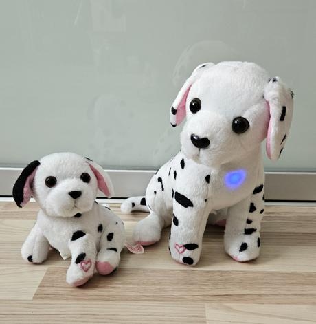 Animagic ruby a lottie plyšáky, štekajú,