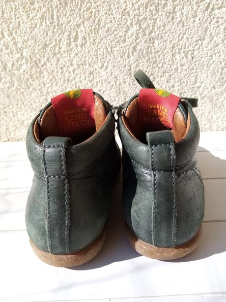 Olivovozelené kožené topánky naturino veľkosť 26, naturino,26