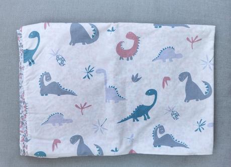 Navliecky do postielky ruzove dinosaury, šírka (cm): 90,dĺžka (cm): 130