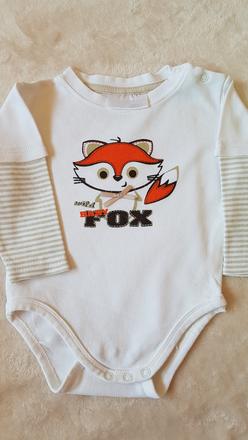 Ergee body s dlhým rukávom 3-6m, ergee,68