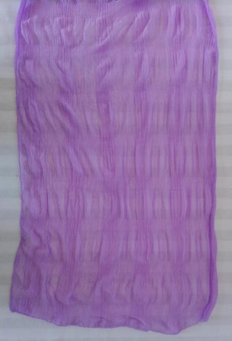Dámska tenká fialová šatka, 