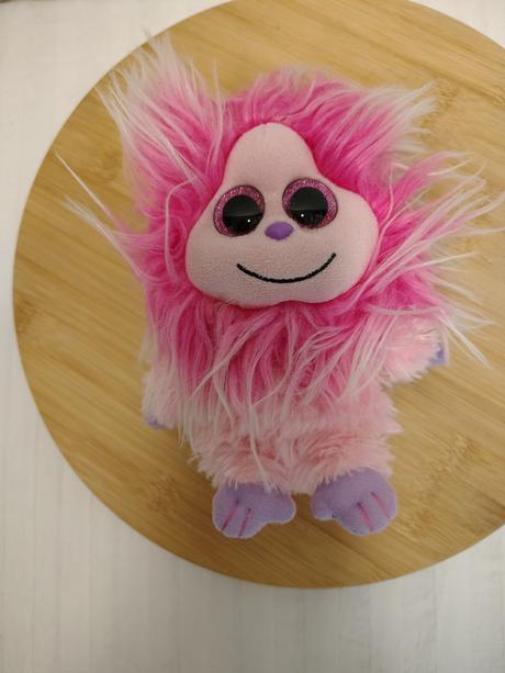 Plyšový malý ružový frizzys,ty, 19 cm, 
