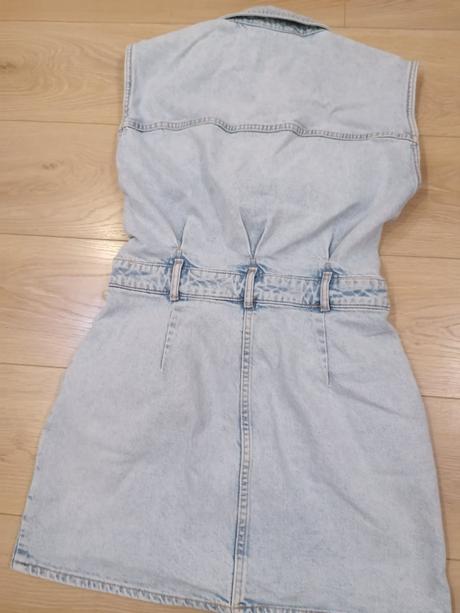 Rifľové šaty, zara,l