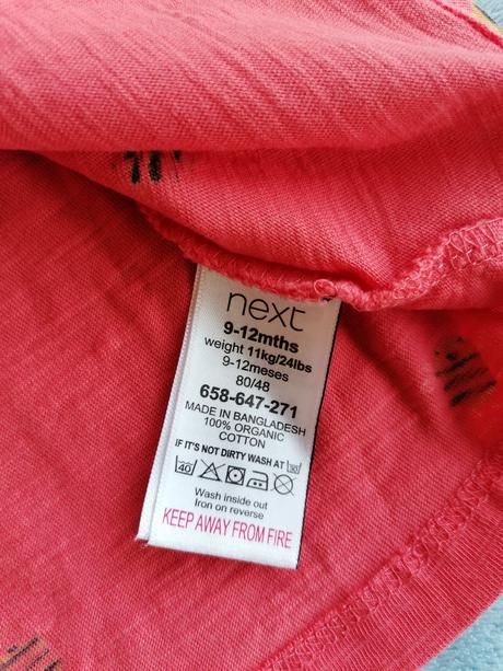 Tričko včielky, next,80