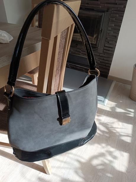 Dámska kabelka siva,