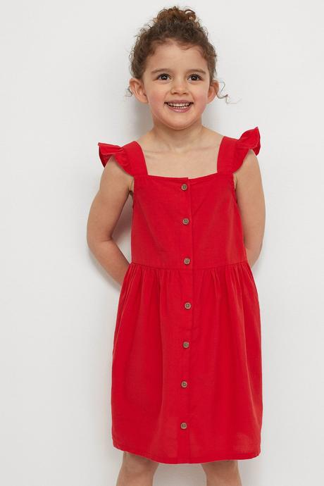 Lanove saty, h&m,134