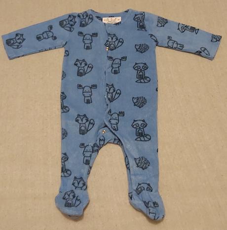 Overal/pyžamko hrubšie 62, f&f,62