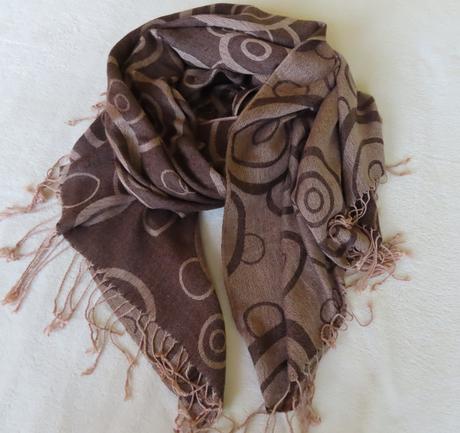 Teplý dámsky šál 200/70cm, xxl