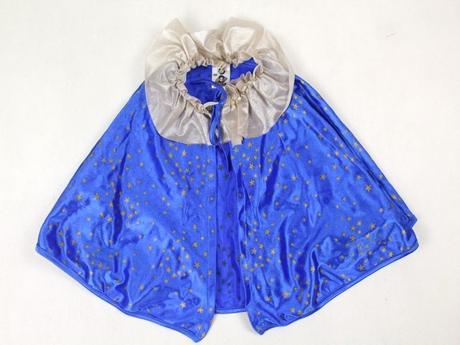 Kúzelnícky/šašovský plášť fries veľ. 3-4 r. a,