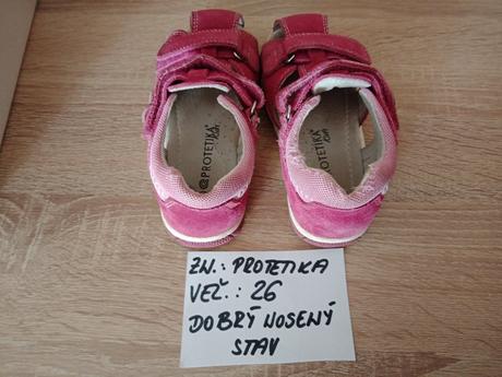 Dievčenské sandále zn.protetika veľ.26, protetika,26