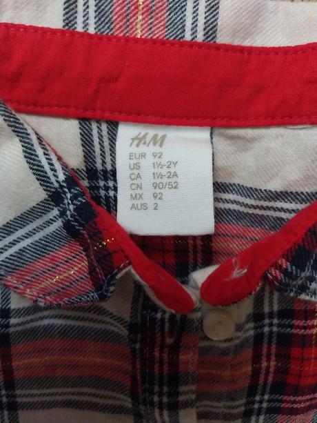 Košelove šaty, h&m,92