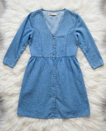 Denim šaty asos, m