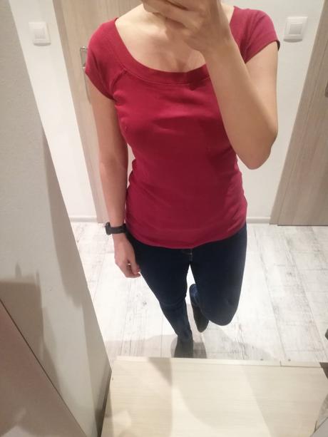 Ružové dámske tričko, m