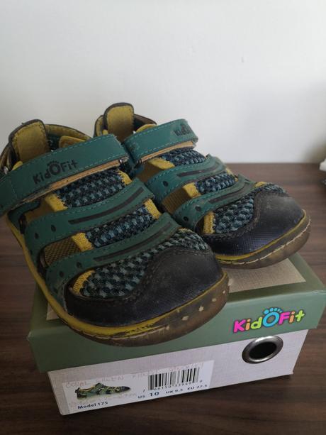 Sandalky kidofit coral green, veľ. eu27,5, us 10, kidofit,27