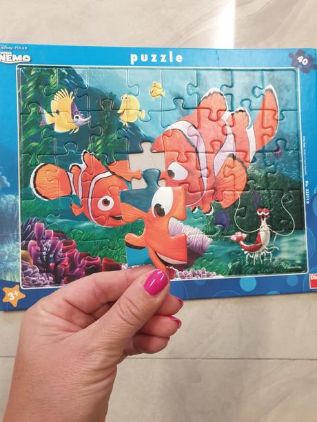 Puzzle 3 ks - nemo , cars,