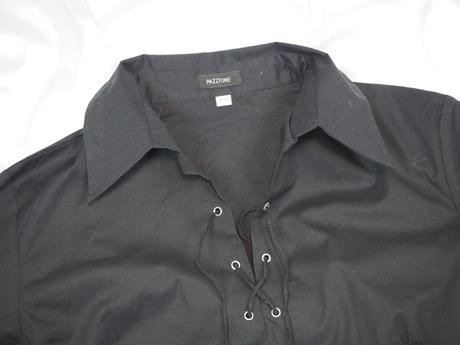 Kvalitná čierna blúzka pazzione, 40