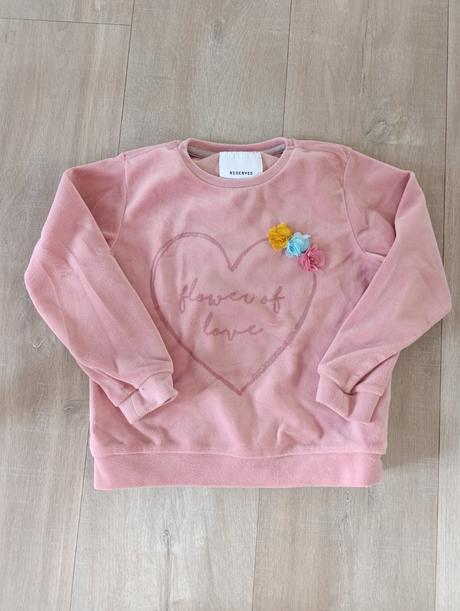 Velurova mikina, reserved,110