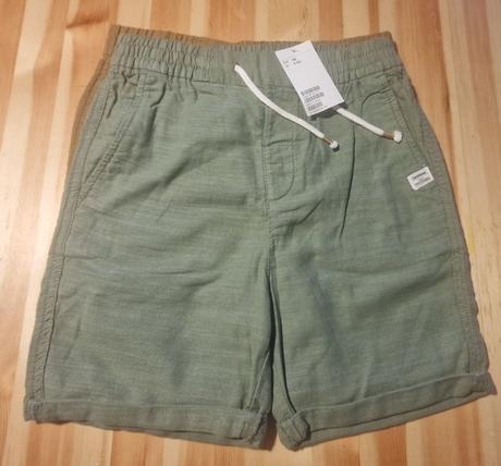 Bavlnene sortky h&m 9-10y 2ks, h&m,140