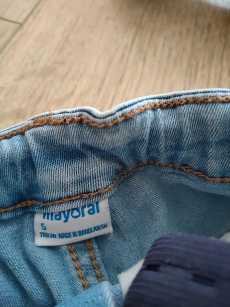 Chlapčenské riflové kraťasy mayoral, veľ. 110, mayoral,110