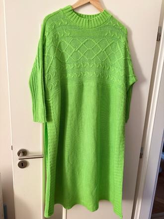 Dlhy pulover s rozparkami sadne po xl,