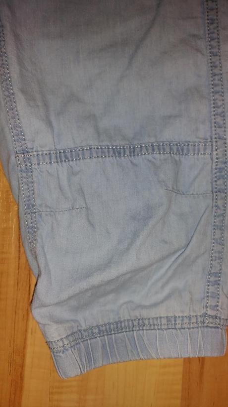 Riflové 3/4 - ové nohavice, h&m,116