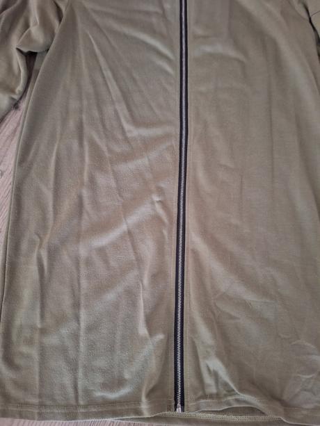 Predlzena khaki mikina, xl