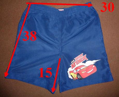 Šortky disney cars, disney,128