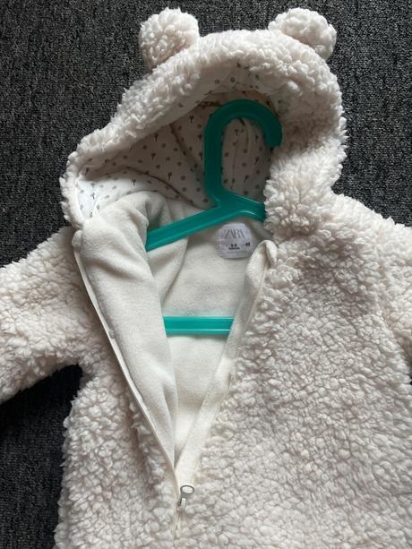 Huňatý overál, zara,68