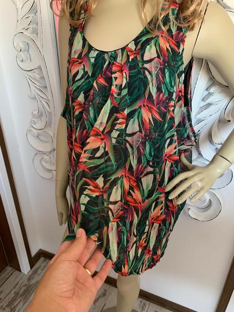 Nadherny muselinovy top, xl