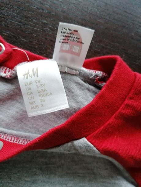 Sede harvard triko, h&m,98