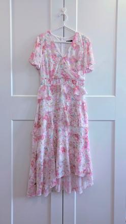 Kvetinkové spoločenské šaty orsay, orsay,s