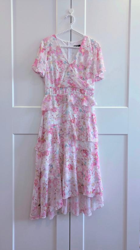 Kvetinkové spoločenské šaty orsay, orsay,s