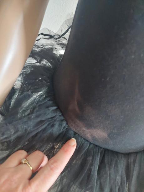 Čierne baletné body zn.manna veľ.140, 140