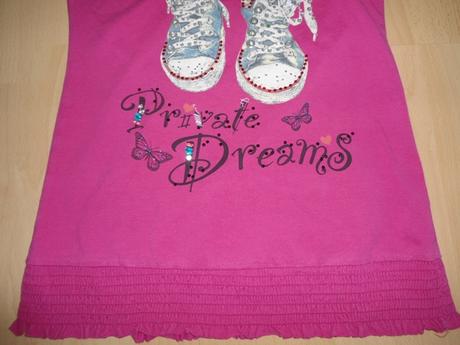 Tmavoruzove tricko - cez rameno, m