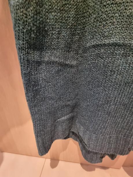 Tmavozelený sveter tchibo s 3/4 rukávom, tchibo,m