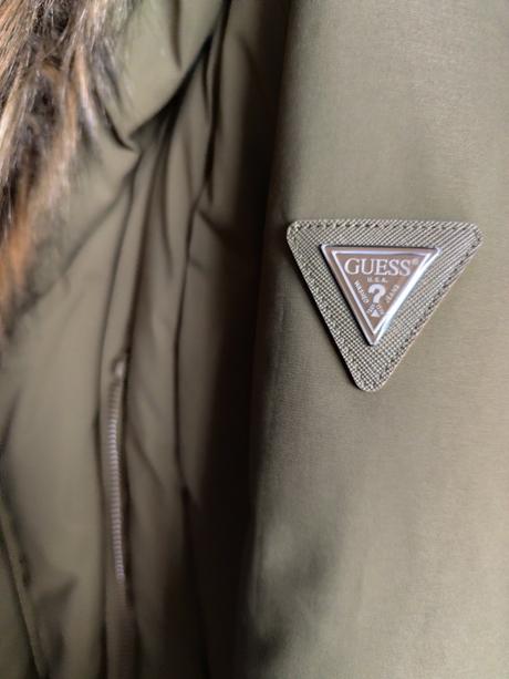 Guess zimná bunda zelená, guess,m