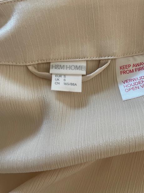 Svadobný župan, h&m,s