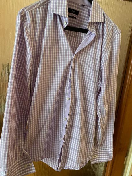 Bavlnená košeľa hugo boss slim fit v. 40, hugo boss,40