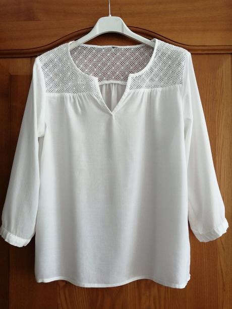 Pekná pohodlná blúzka s 3/4 rukávom, only,36