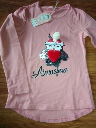 Tričko veľ. 12 s flitrami, 140