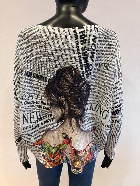 Dámske vzorované tričko, xl