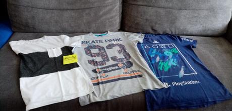 Tričká 146/152 playstation, f&f,146