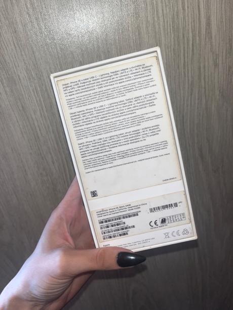 Iphone se 2020 64gb black, apple